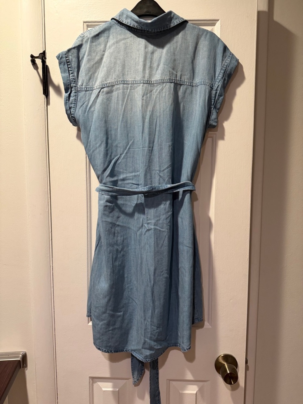 Sanctuary Light Wash Denim Shirt Dress - Picture 6 of 11